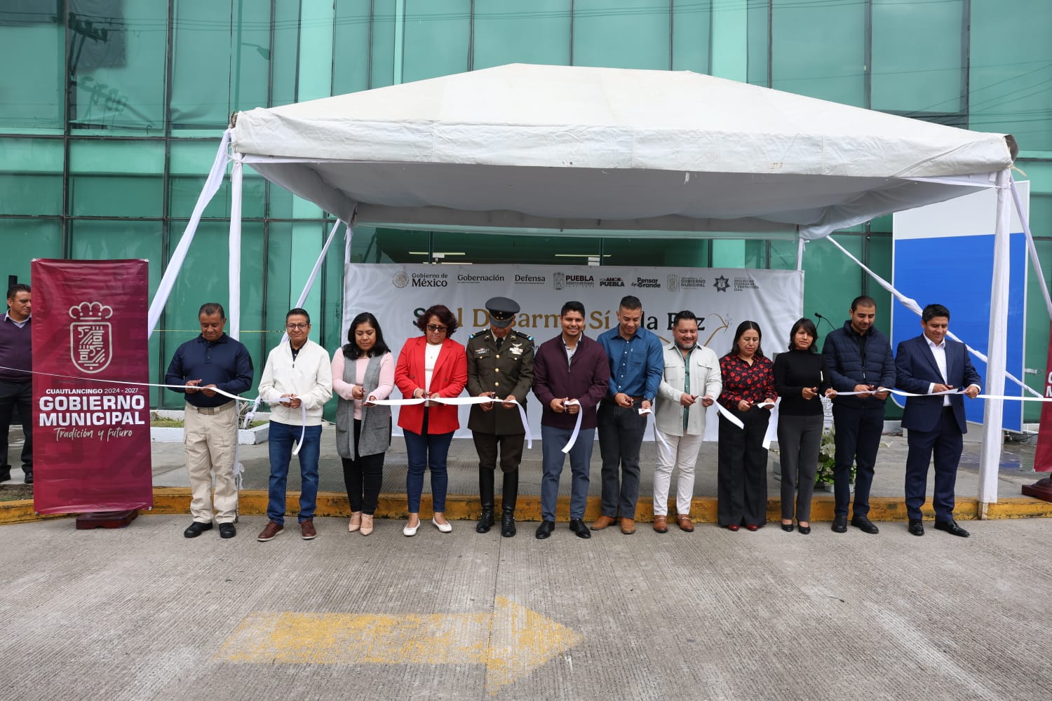 Encabeza Omar Muñoz arranque de la “Campaña de Canje de Armas de Fuego, Sí al Desarme, Sí a la Paz”