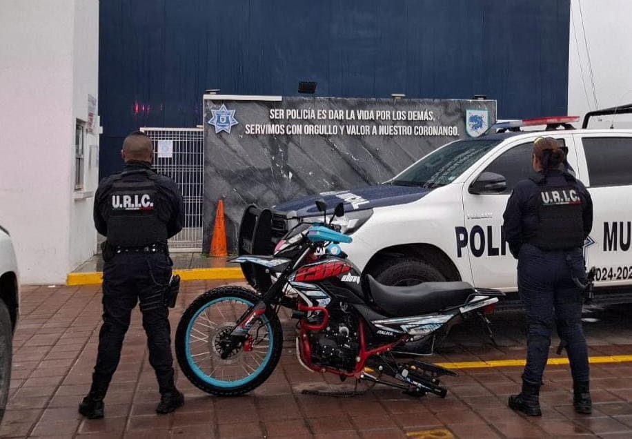 Recuperan dos motocicletas con reporte de robo en Coronango