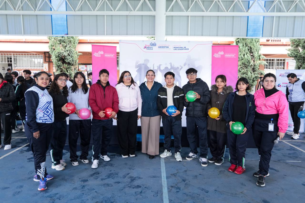 Consolida San Andrés Cholula estrategia preventiva con juventudes