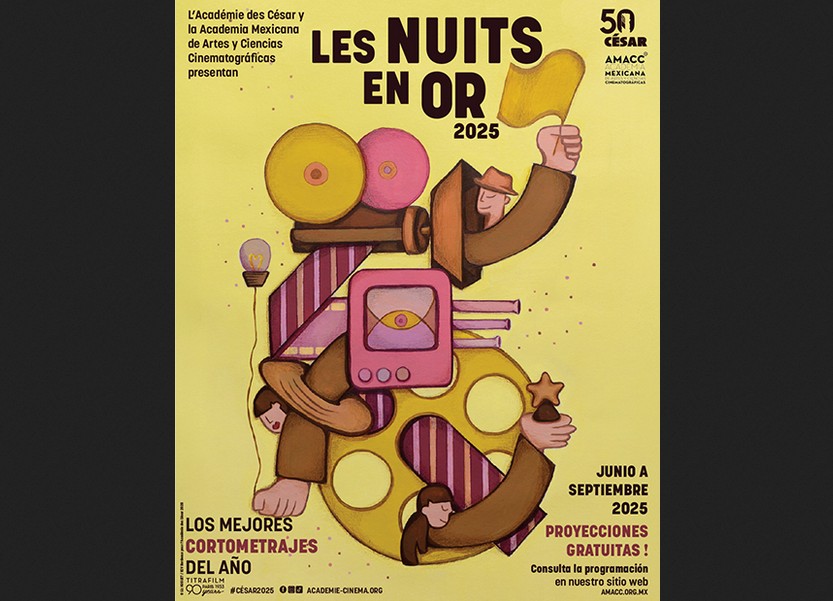 Llega a México Les Nuits en Or 2025: cine premiado para todos