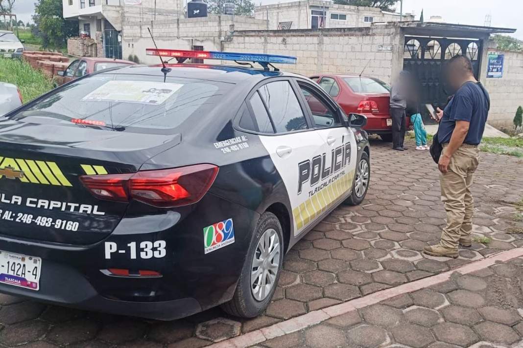 SSC y policía en Tlaxcala responden con operativo tras robo en Xiloxoxtla
