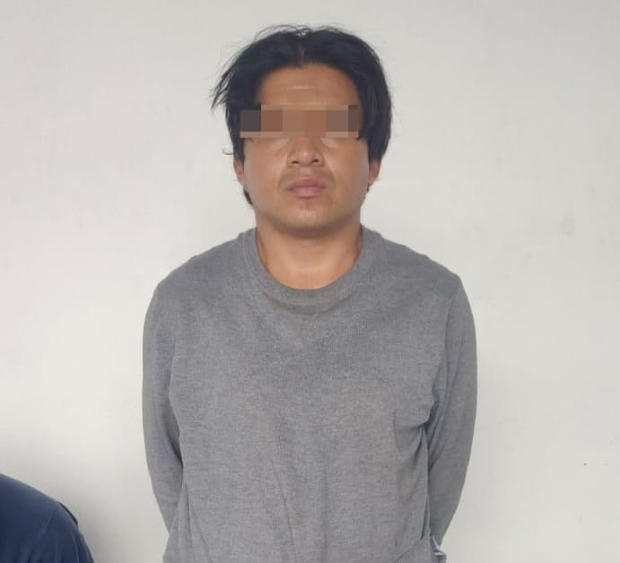 La SSCyPC Cuautlancingo detiene a cuatro presuntos asaltantes y recupera vehículo robado