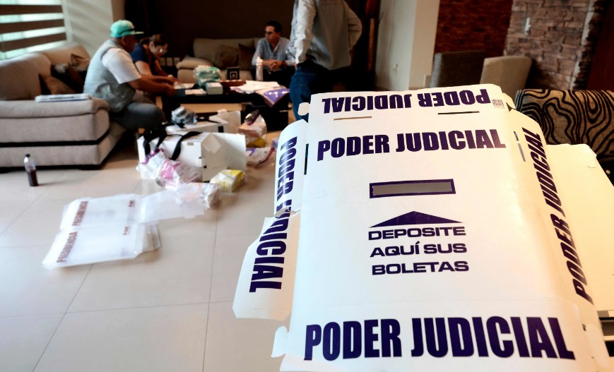 INE reporta baja participación en elección histórica del Poder Judicial