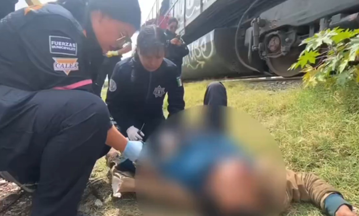 Dormía sobre las vías y fue arrollado por un tren en Puebla