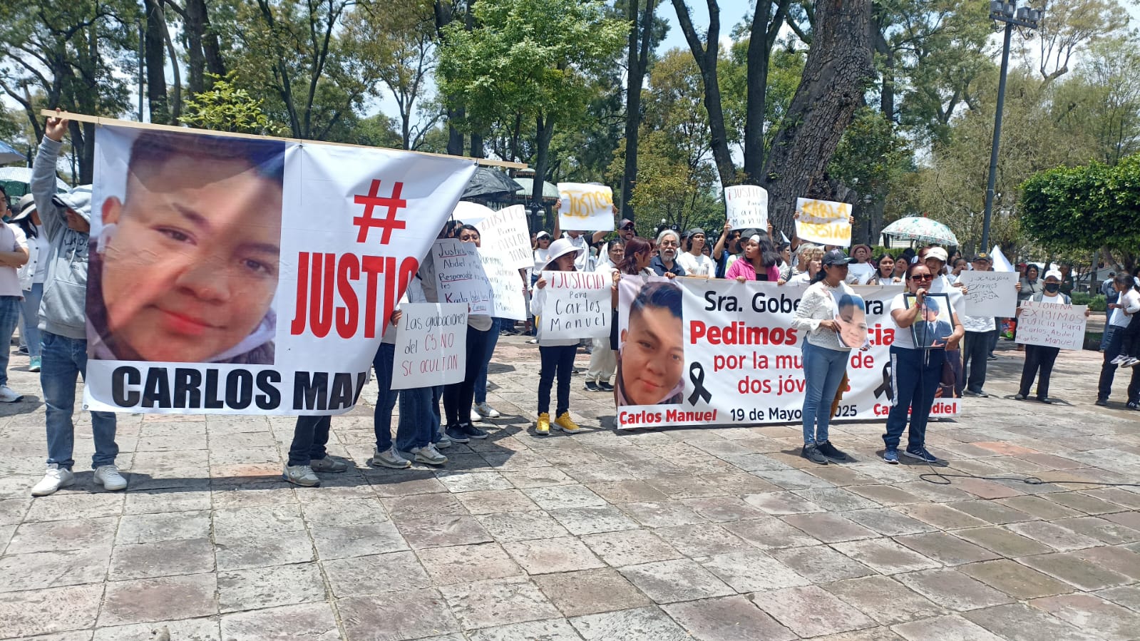 Familias exigen justicia por jóvenes atropellados en Ocotlán, Tlaxcala