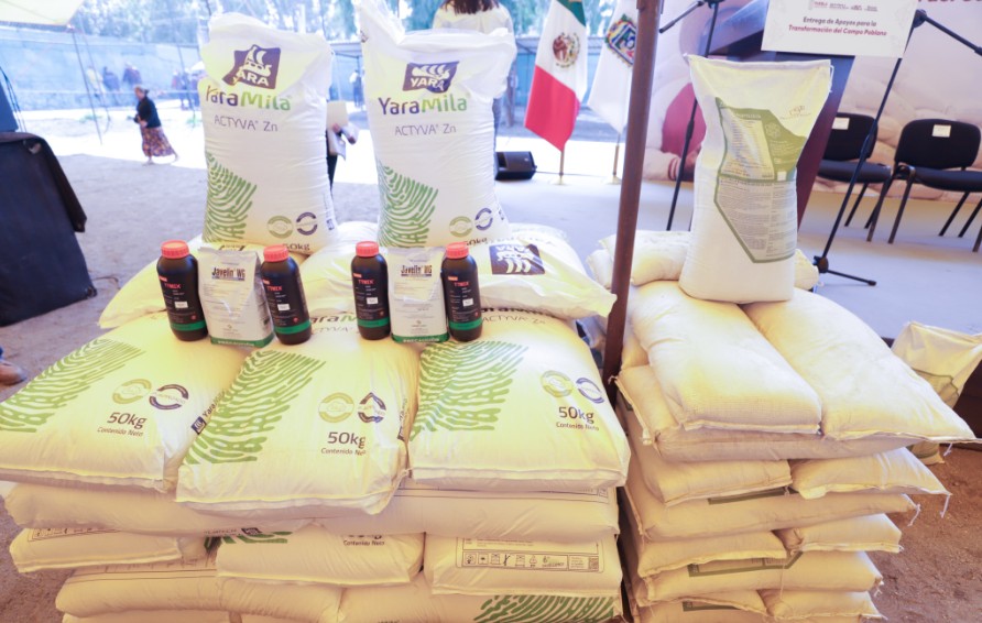 Armenta impulsa la transformación del campo poblano