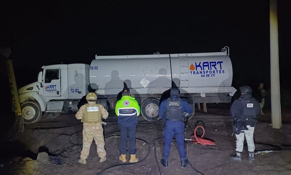 Localizan pipa abandonada con combustible en Senegal de las Palomas