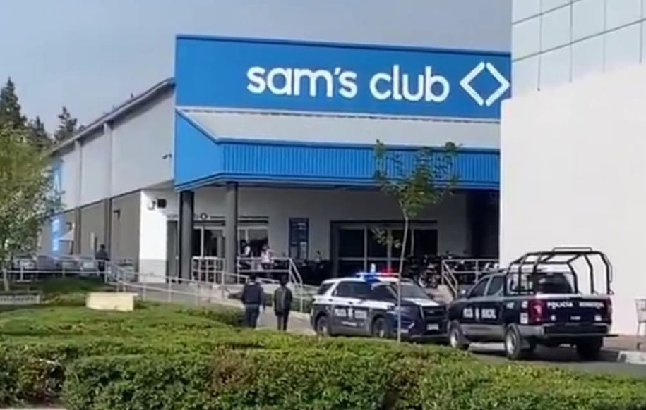 Violento robo en Sam’s Club de San Pedro Cholula