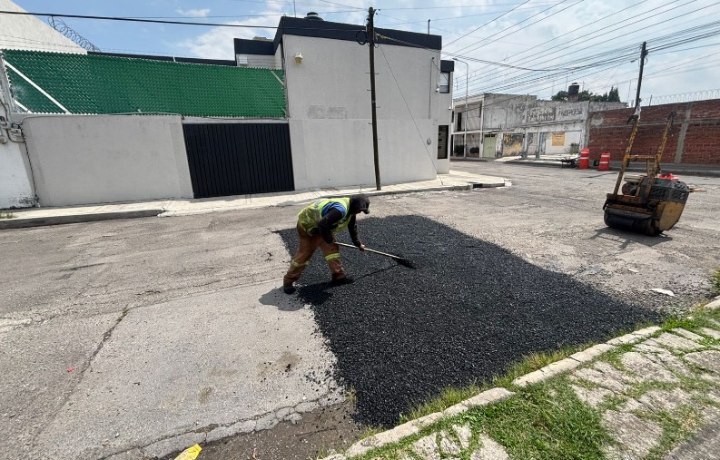 Bacheando Puebla avanza con fuerza en colonias de la capital