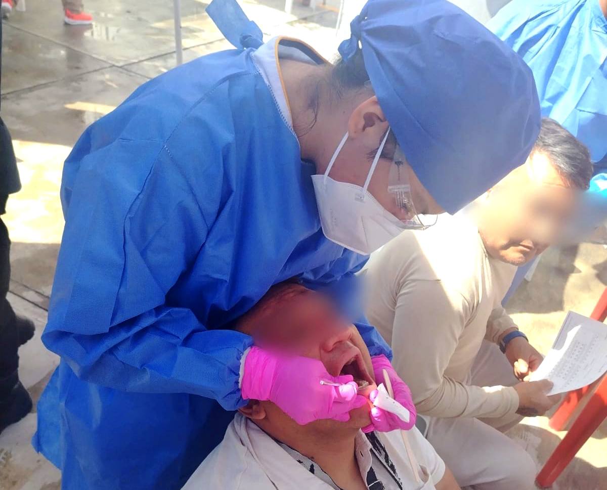 Jornada de Salud Bucal y Orientación Jurídica beneficia a internos en San Pedro Cholula