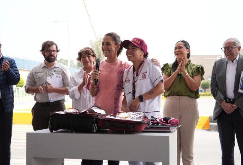 Tercera gira nacional de Claudia Sheinbaum inicia con prioridad en salud