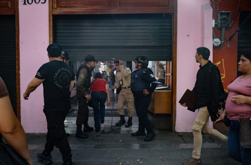 Violento asalto en el Centro Joyero de Puebla deja pérdidas millonarias