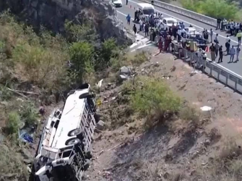 Fiscalía confirma causa del accidente en Mitla-Tehuantepec