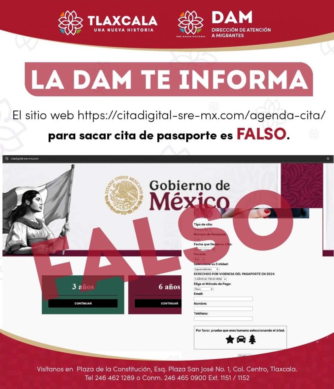 ¡Cuidado con los fraudes migratorios! La DAM te explica cómo evitar estafas