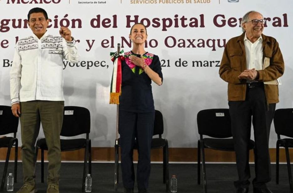 Sheinbaum inaugura hospitales en Oaxaca: “Fortalecemos la salud pública”