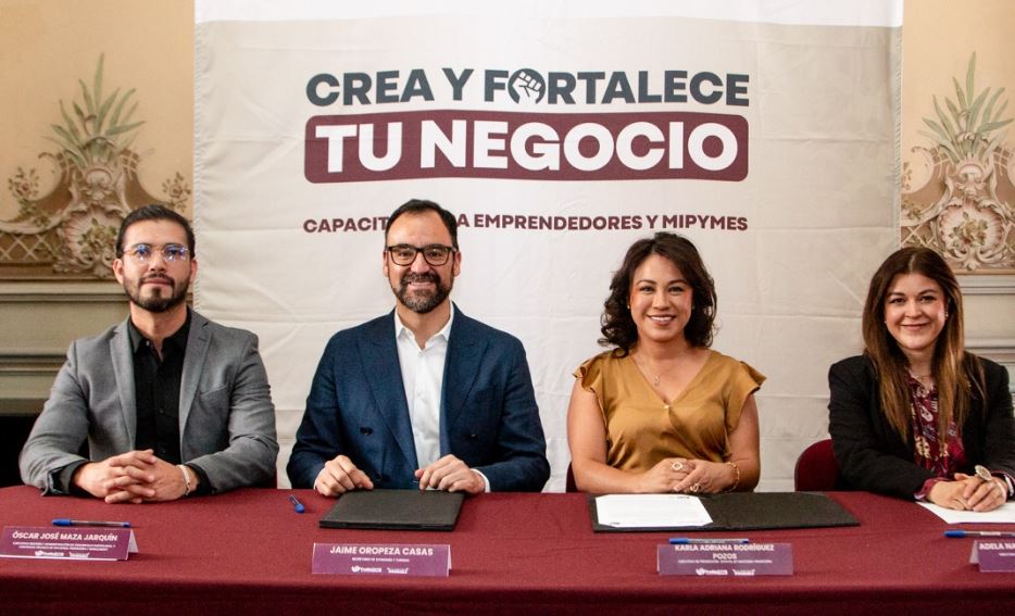 Puebla y Nafin impulsan a emprendedores con capacitaciones gratuitas