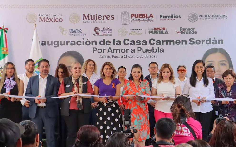 Atlixco refuerza la seguridad y apoyo a mujeres con la Casa Carmen Serdán