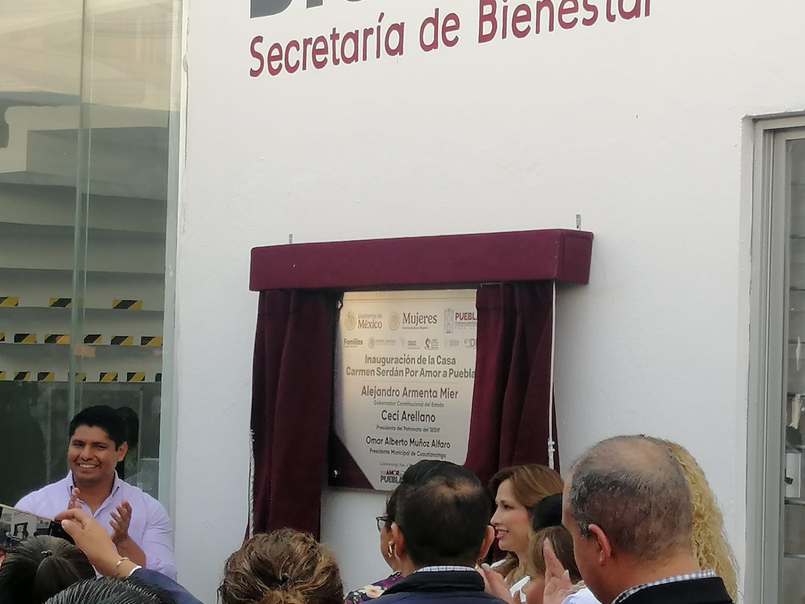 Inauguran la Casa Carmen Serdán en Cuautlancingo para brindar atención integral a mujeres