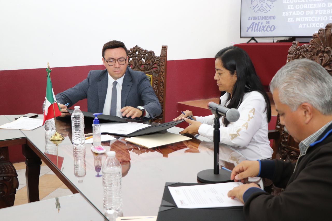 Atlixco moderniza la atención ciudadana con nuevo convenio estatal