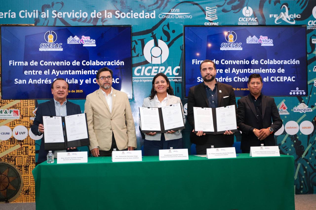 San Andrés Cholula y CICEPAC unen esfuerzos por infraestructura sostenible