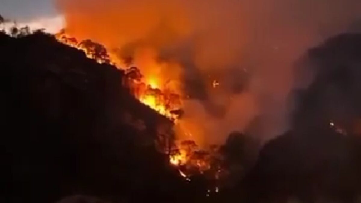 Gobierno de Morelos busca sanciones por incendio en Tepoztlán 