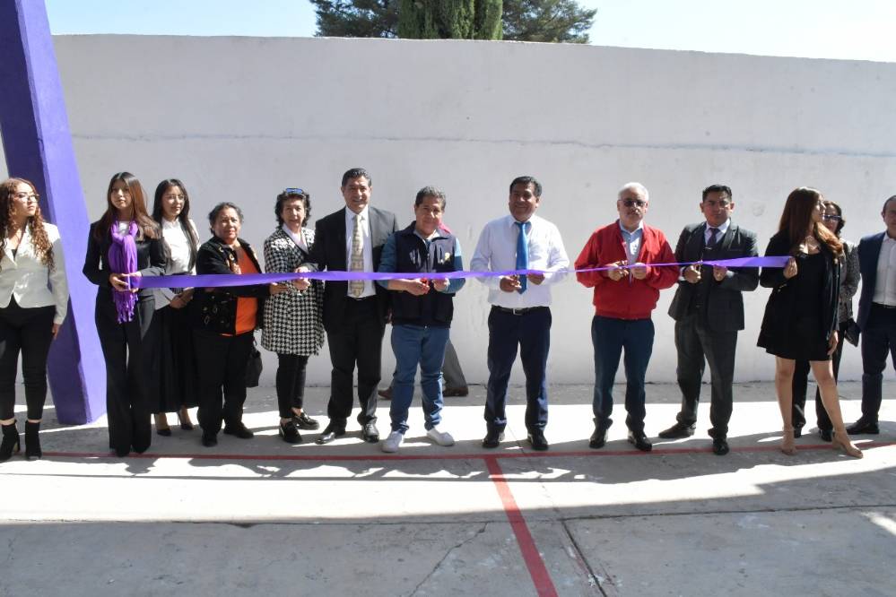 Entrega de techumbre en Cobat Tlaxcala: mejora en infraestructura educativa