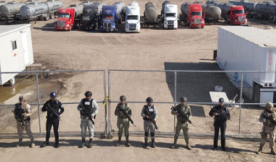 Despliegue de fuerzas de seguridad en Baja California