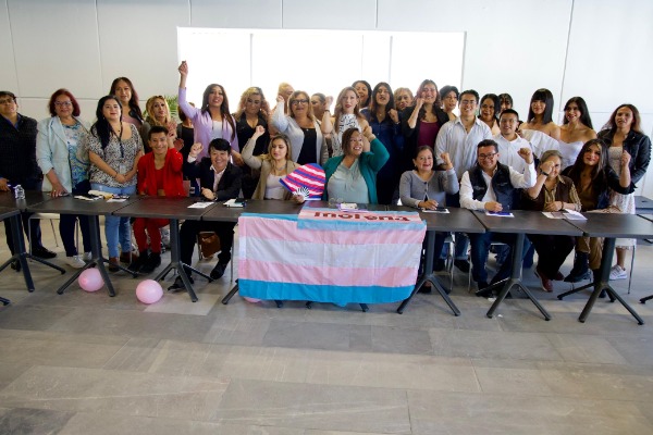 Aliatan marcha en Puebla para el Día de la Visibilidad Trans 