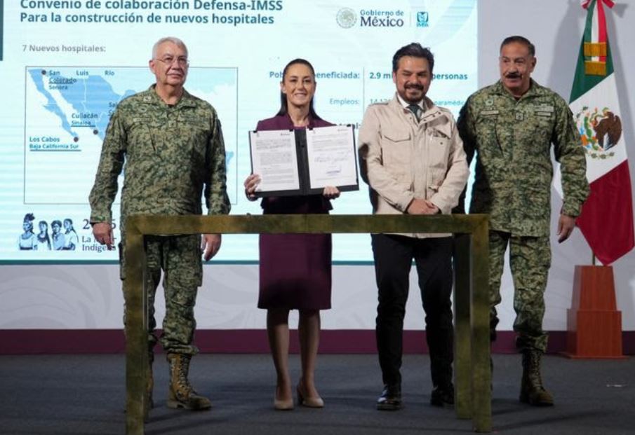 Sheinbaum impulsa la construcción de hospitales para 2.9 millones de personas
