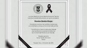 Universidades de Tlaxcala rinden homenaje a jóvenes fallecidos en trágico accidente