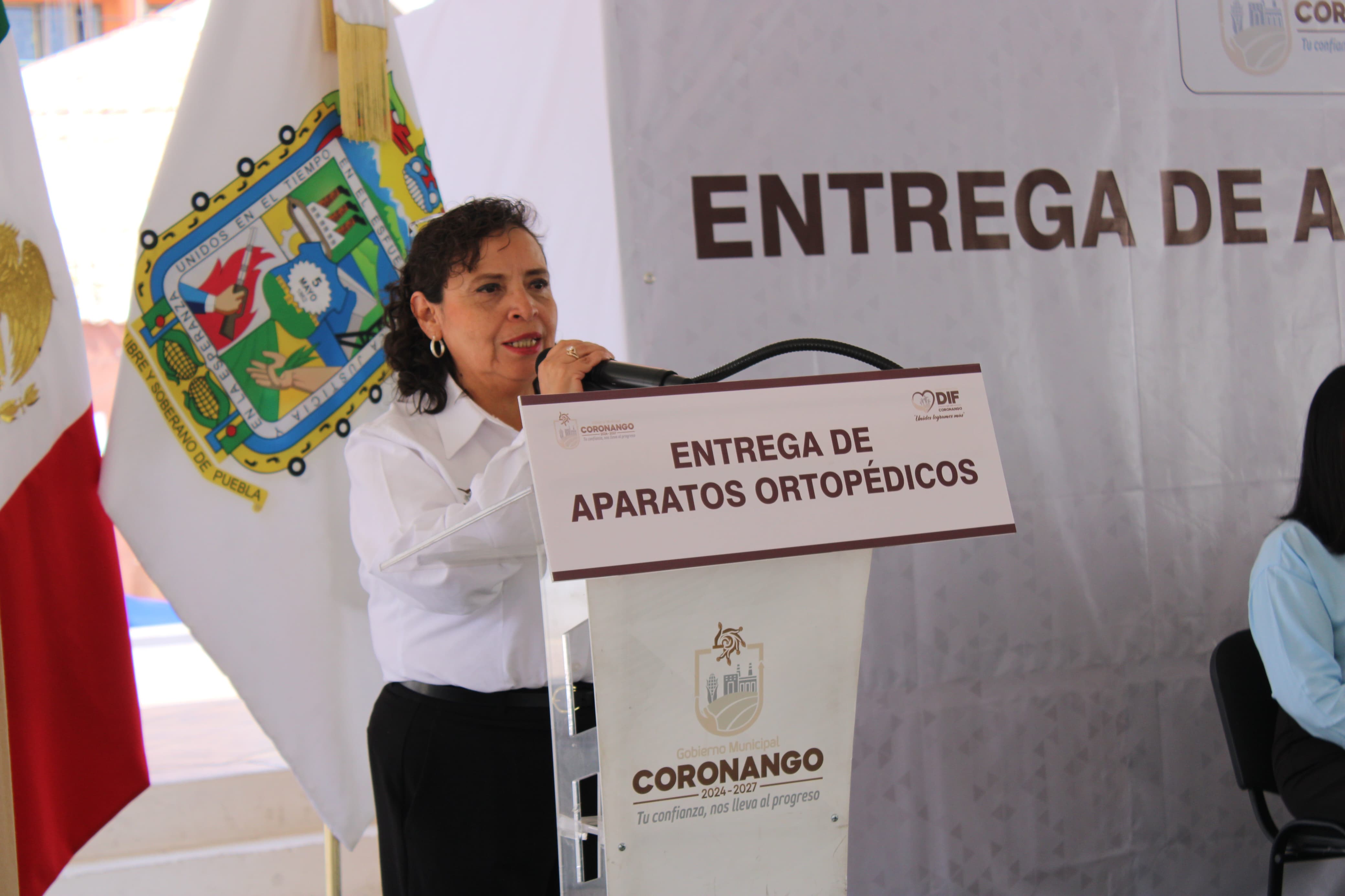 Con entrega de aparatos ortopédicos, habitantes de Coronango mejorarán su movilidad