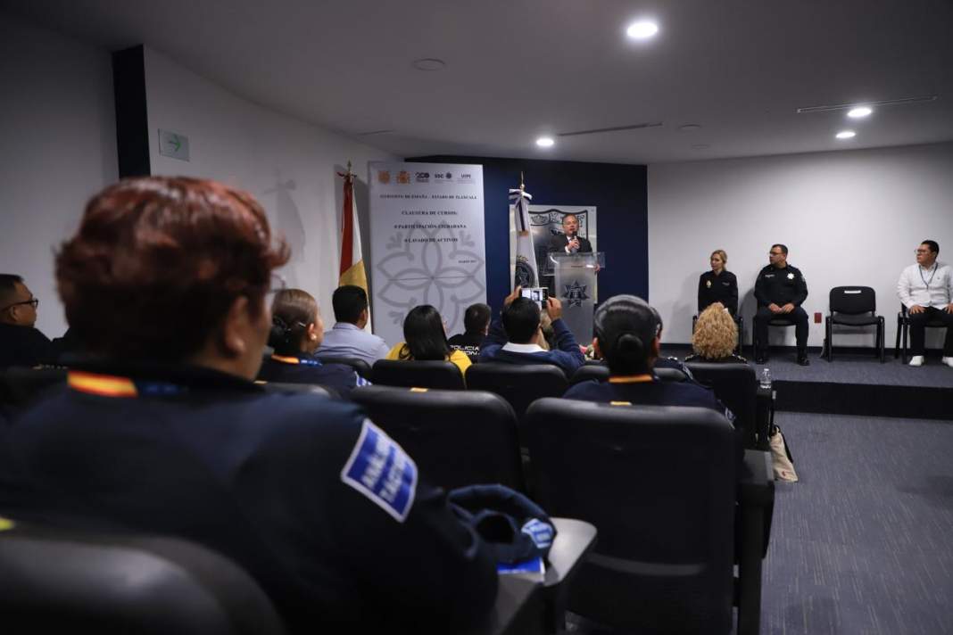 Clausura del Encuentro de Capacitación en Proximidad Social y Blanqueo de Capitales en Tlaxcala