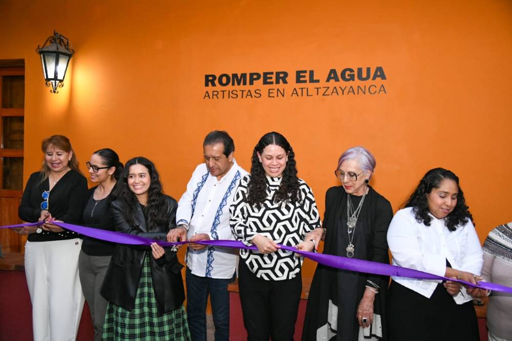 "Romper el agua": Exposición con 35 artistas que une Tlaxcala y el mundo