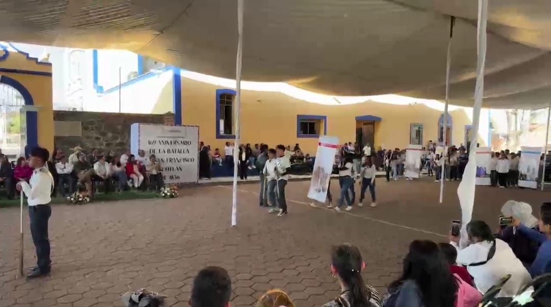 Conmemoran 169 Aniversario de la Batalla de Ocotlán en Coronango