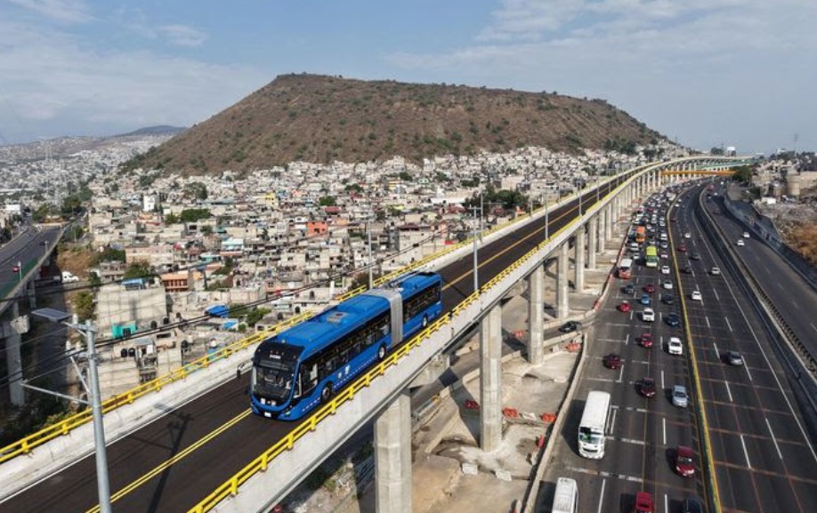 Inician pruebas del Trolebús Chalco-Santa Marta, obra emblemática de movilidad sustentable