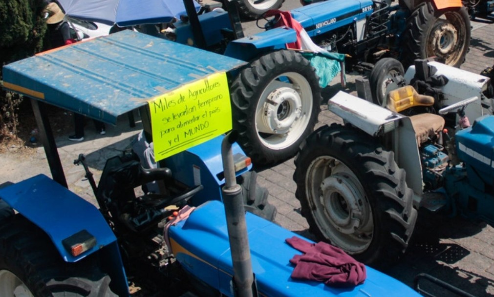 Protestas en Puebla contra el SAT y por el agua