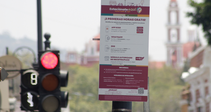 Canirac Puebla acusa a supervisores de Movilidad por multar sin respetar tolerancia en parquímetros