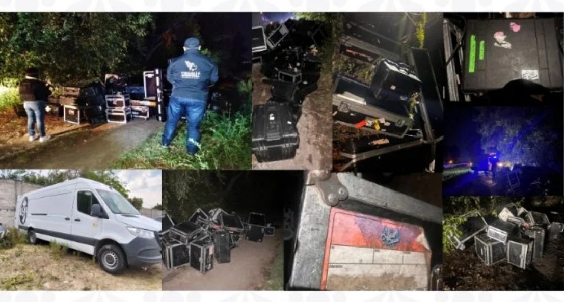 Autoridades recuperan equipo robado a Los Ángeles Azules en Puebla