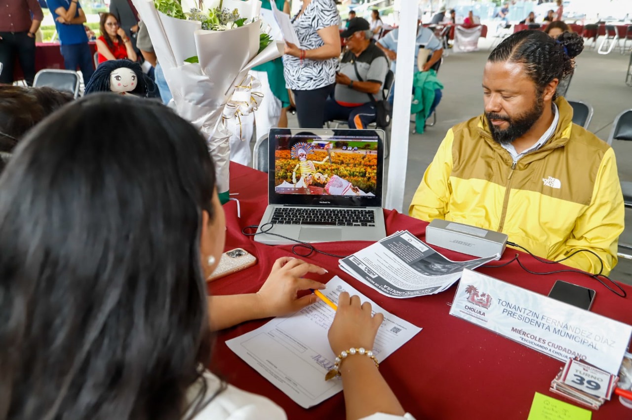 Gobierno cercano y activo: Tonantzin Fernández escucha y atiende a casi 100 ciudadanos en Miércoles Ciudadano