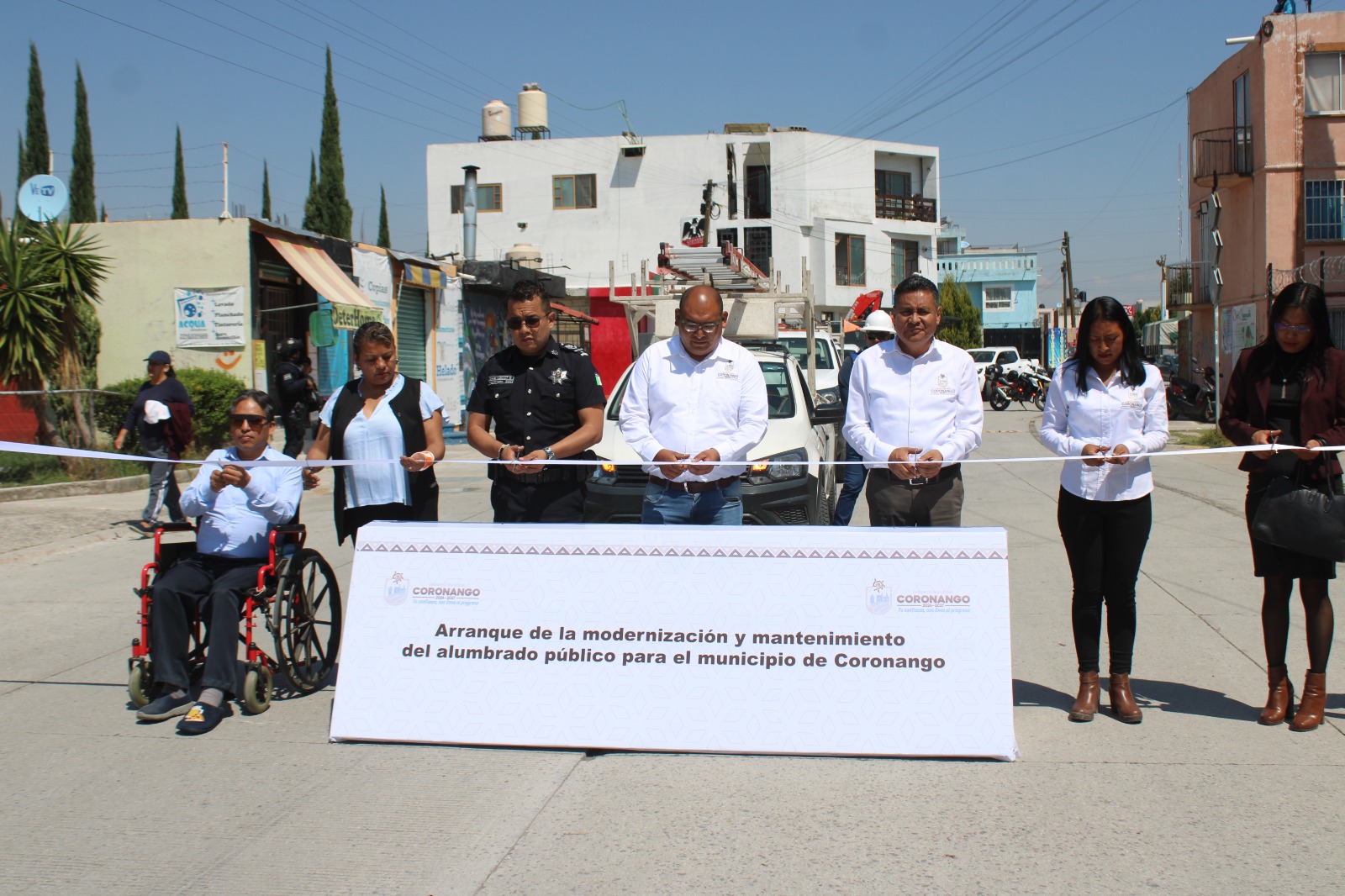 Con modernización del alumbrado público, Armando Aguirre fortalece seguridad en Coronango