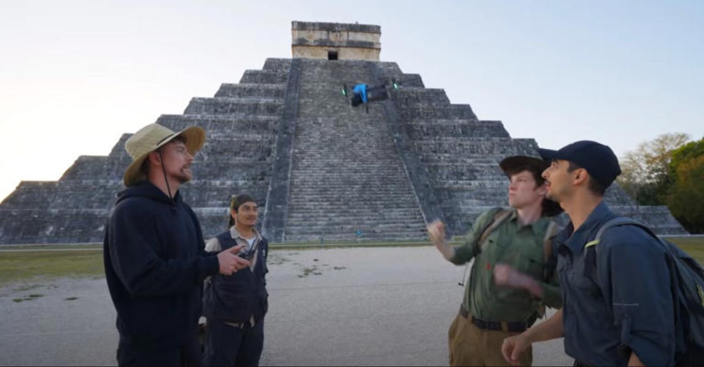 INAH evalúa sanción a MrBeast por uso comercial de zonas arqueológicas