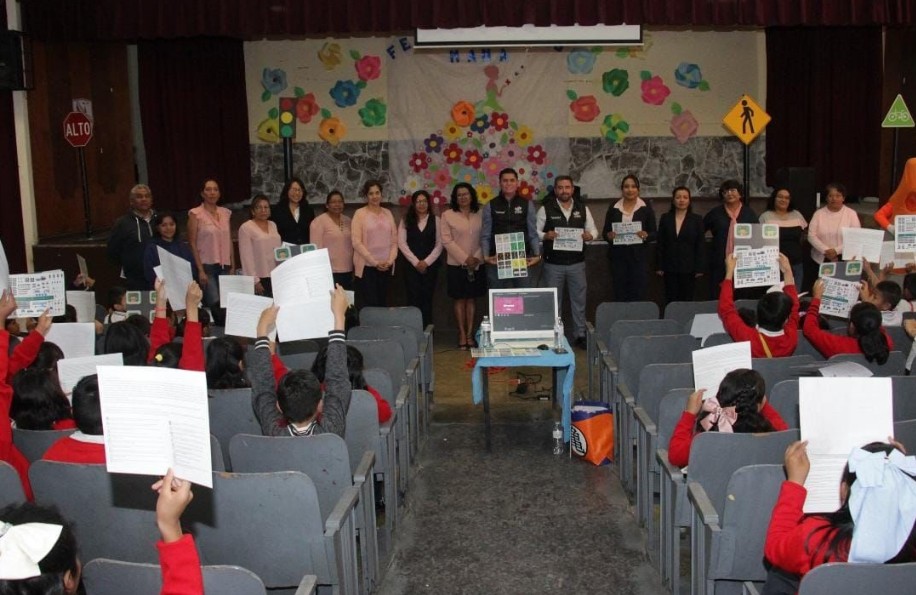 Puebla impulsa la educación vial con talleres en escuelas primarias