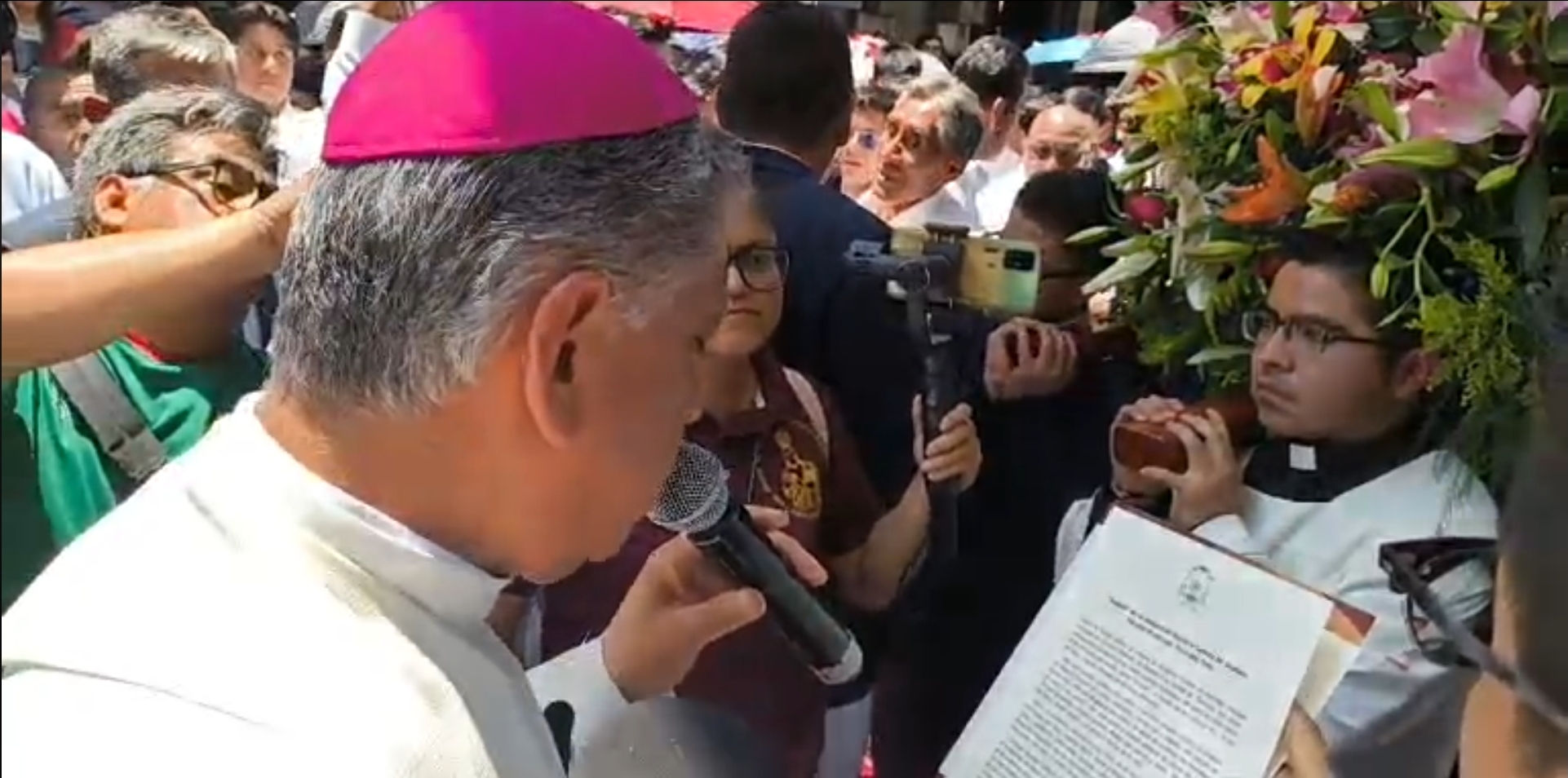 "Ir contra la vida es Ir contra el proyecto de Dios": Obispo de Tlaxcala llama a la Paz