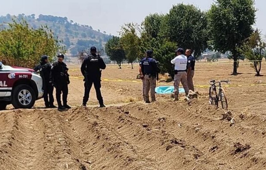Localizan a mujer asesinada en terreno agrícola de San Pedro Cholula