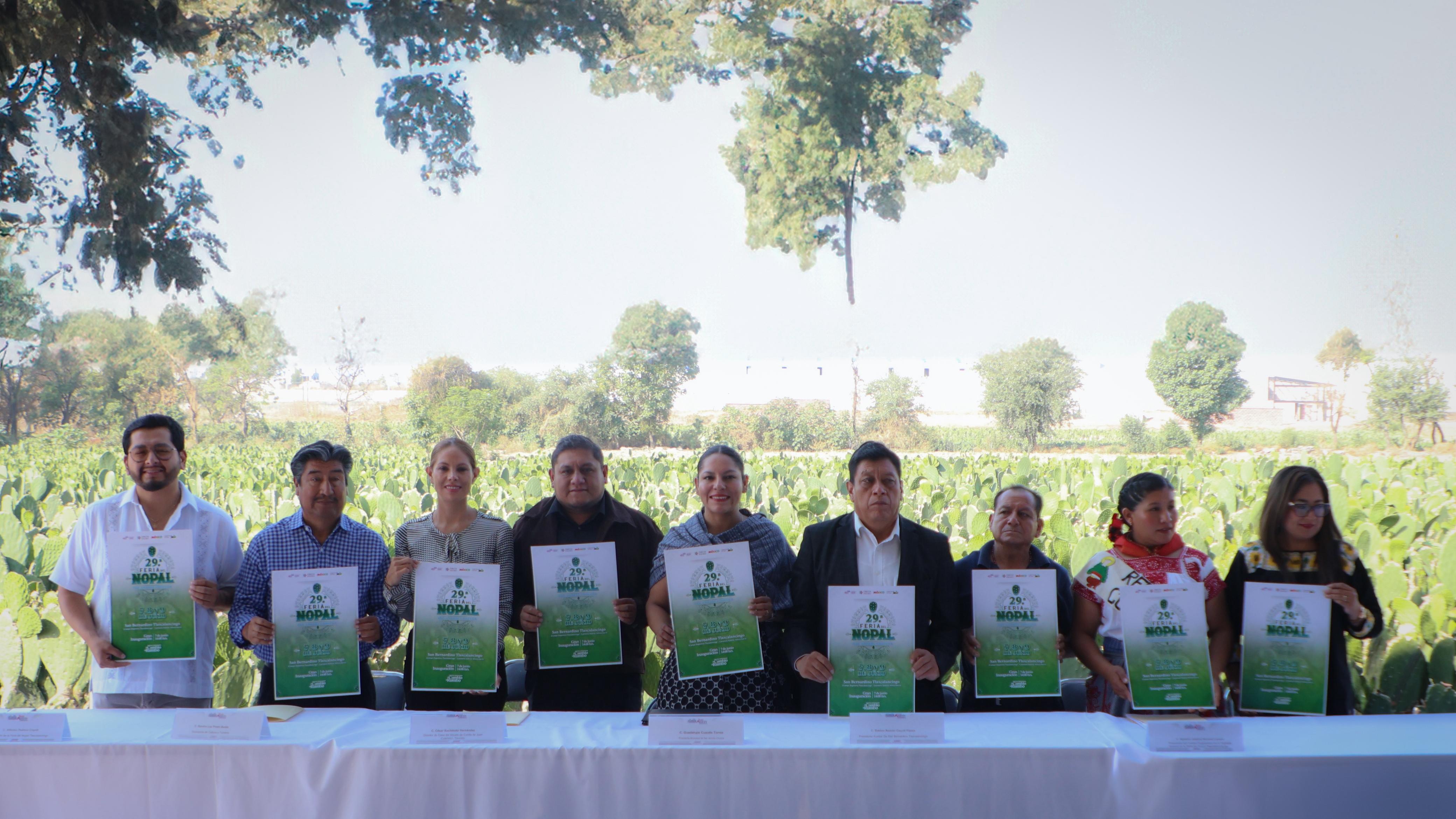 Presenta Lupita Cuautle la 29ª Feria del Nopal en Tlaxcalancingo