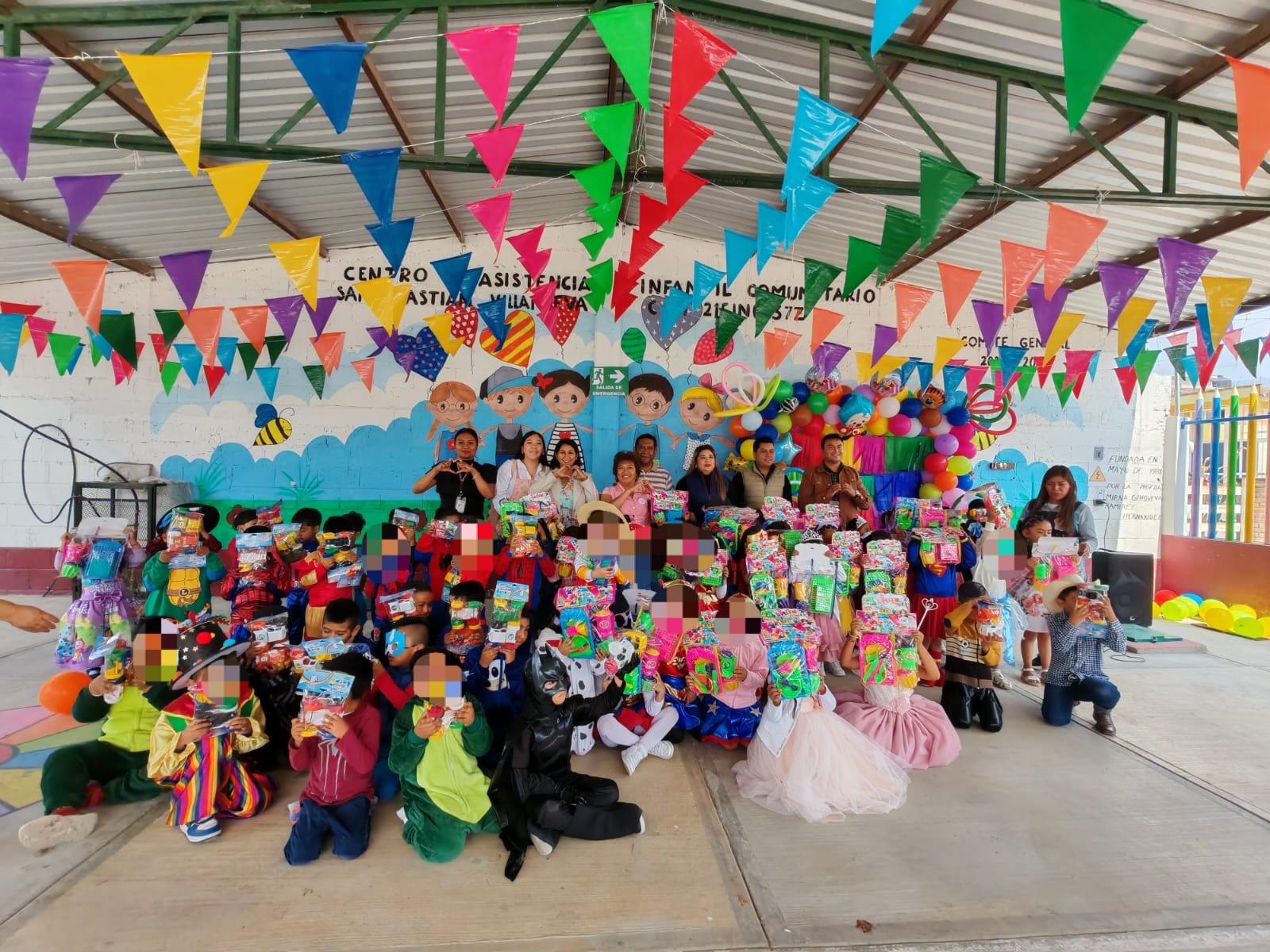 SEDIF celebra a la niñez poblana con apoyo, deporte y más de 60 mil juguetes