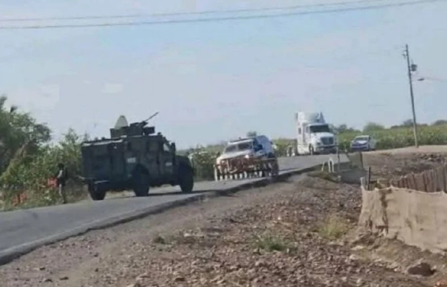 Enfrentamiento armado en Navolato deja cuatro militares heridos