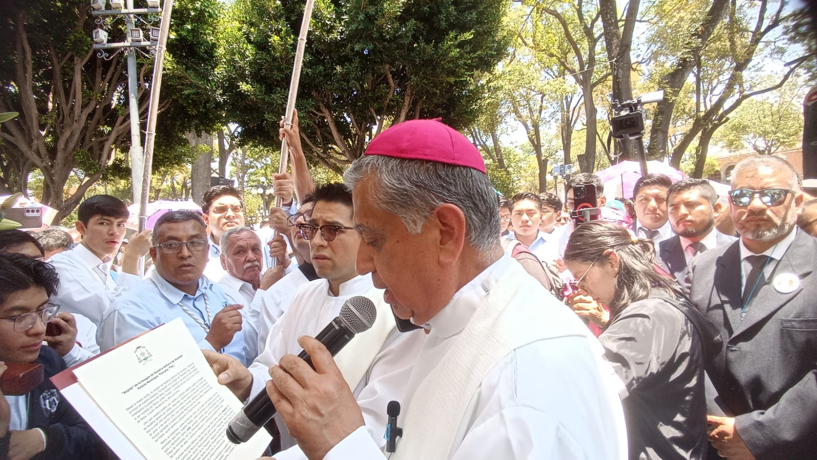 Obispo de Tlaxcala llama a construir paz con esperanza y unidad
