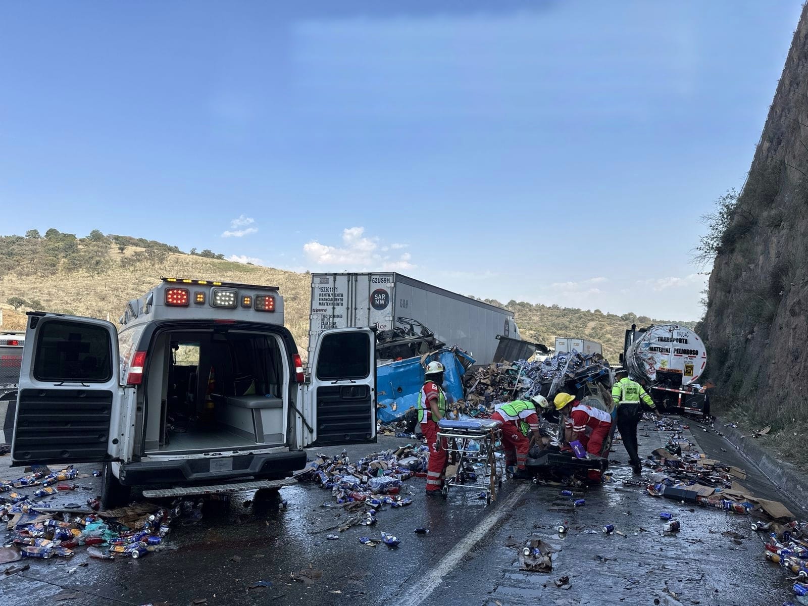 Fatal carambola en el Arco Norte: dos muertos y un herido como saldo