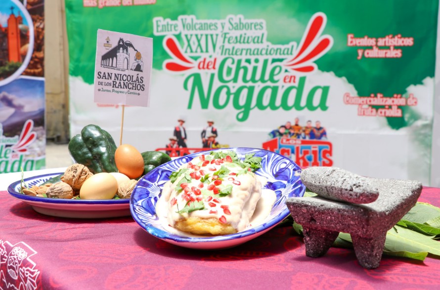 Celebrarán 24ª edición del Festival Internacional del Chile en Nogada